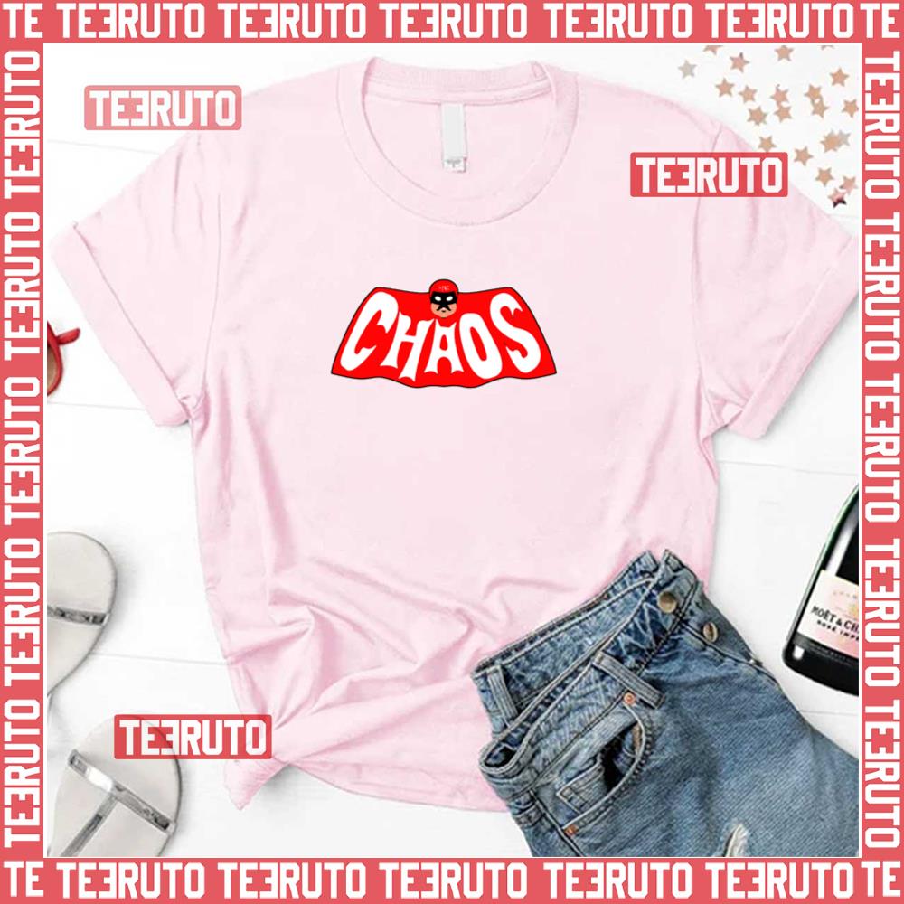 Captain Chaos Cartoon Design Unisex T-Shirt