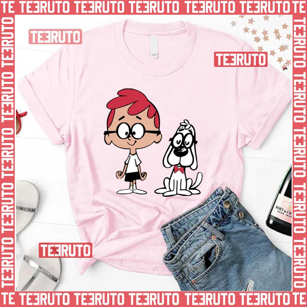 Cartoon Mr Peabody And Sherman Unisex T-Shirt