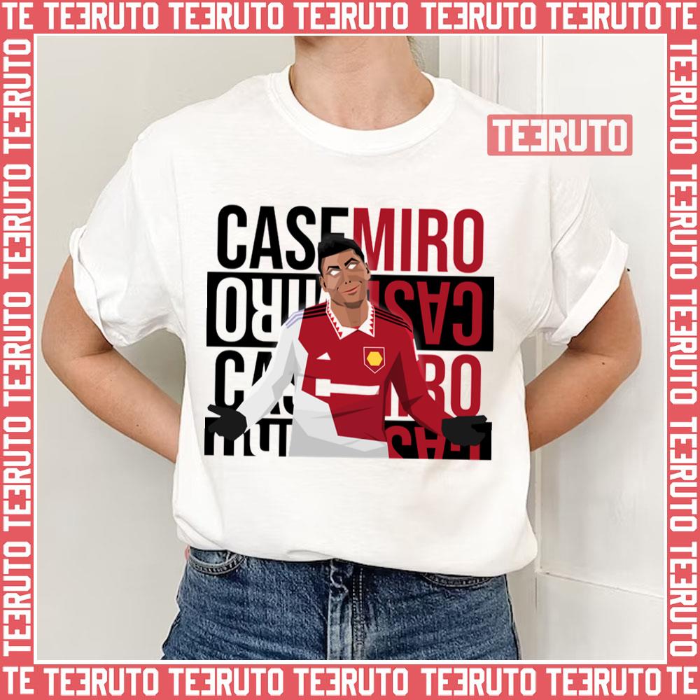 Casemiro Typography Background Unisex T-Shirt