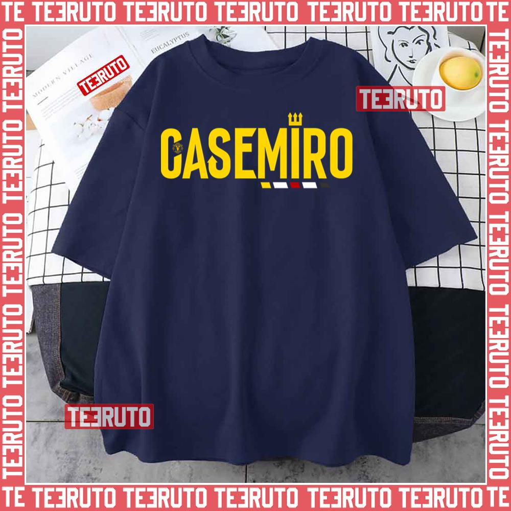 Casemiro Yellow Manchester United Unisex T-Shirt