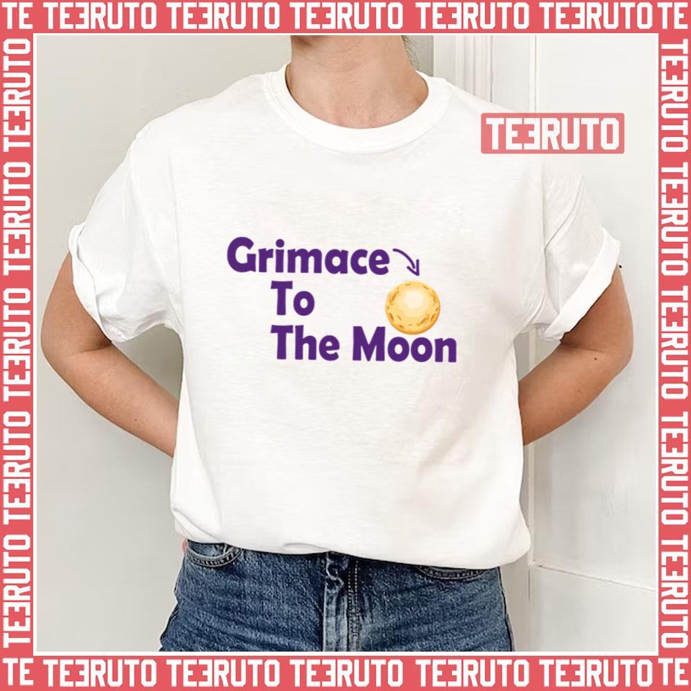 Coin To The Moon Grimace Unisex T-Shirt