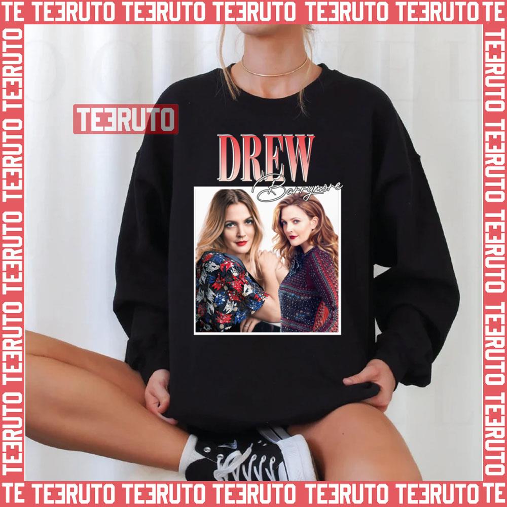Collage Design Drew Barrymore Unisex Sweatshirt
