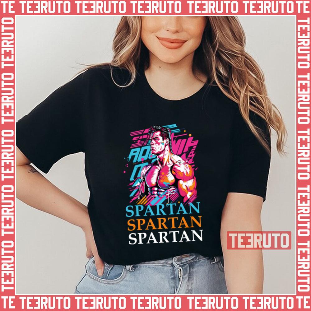 Colored Design Gladiator Movie Spartan Unisex T-Shirt