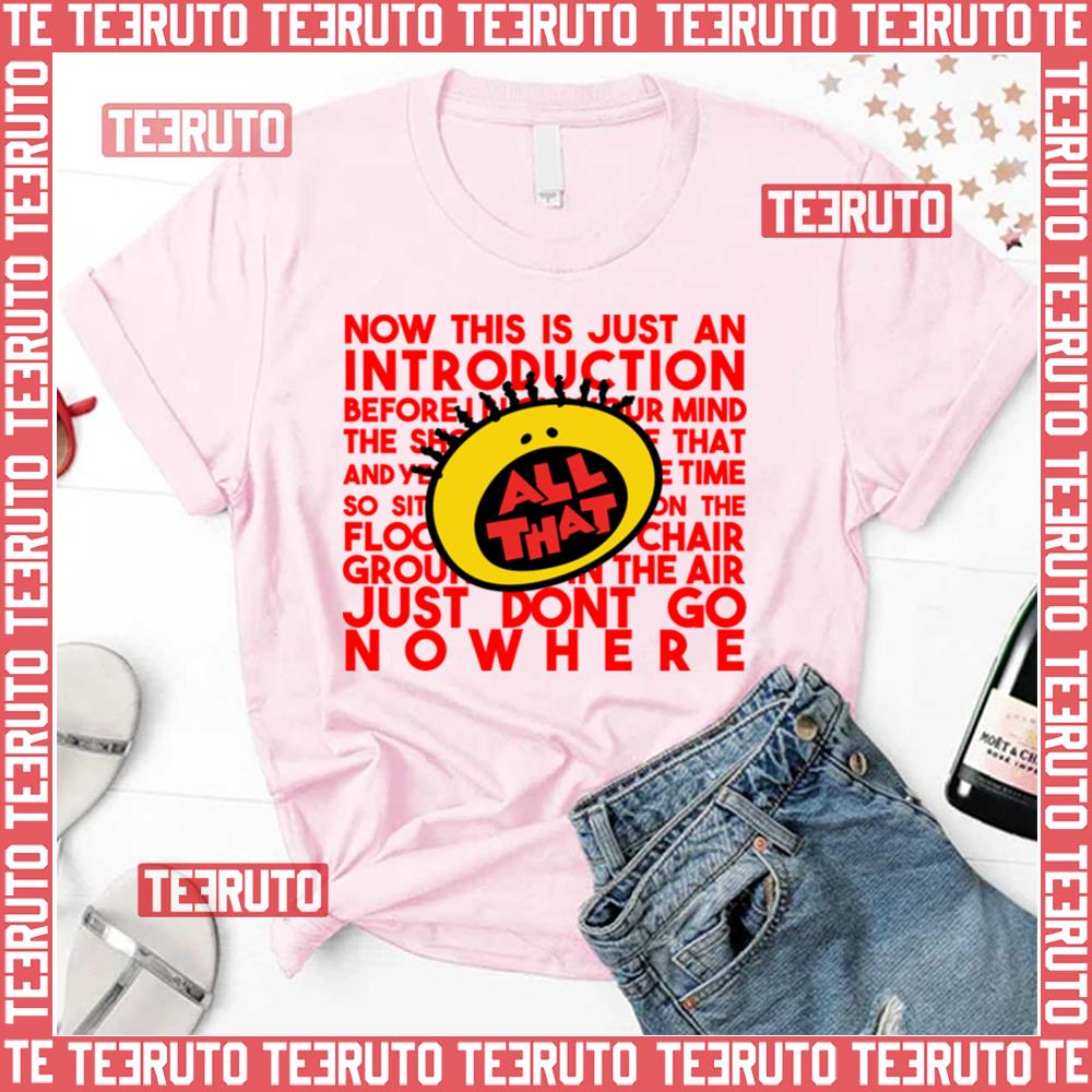 Comedy Show All That Theme Song Unisex T-Shirt