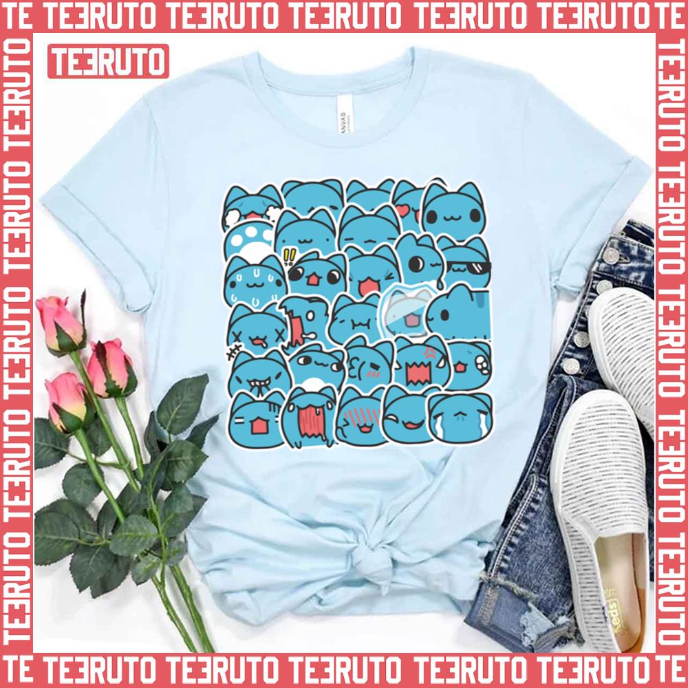 Comic Cat Love Bugcat Capoo Bug Cat Unisex T-Shirt