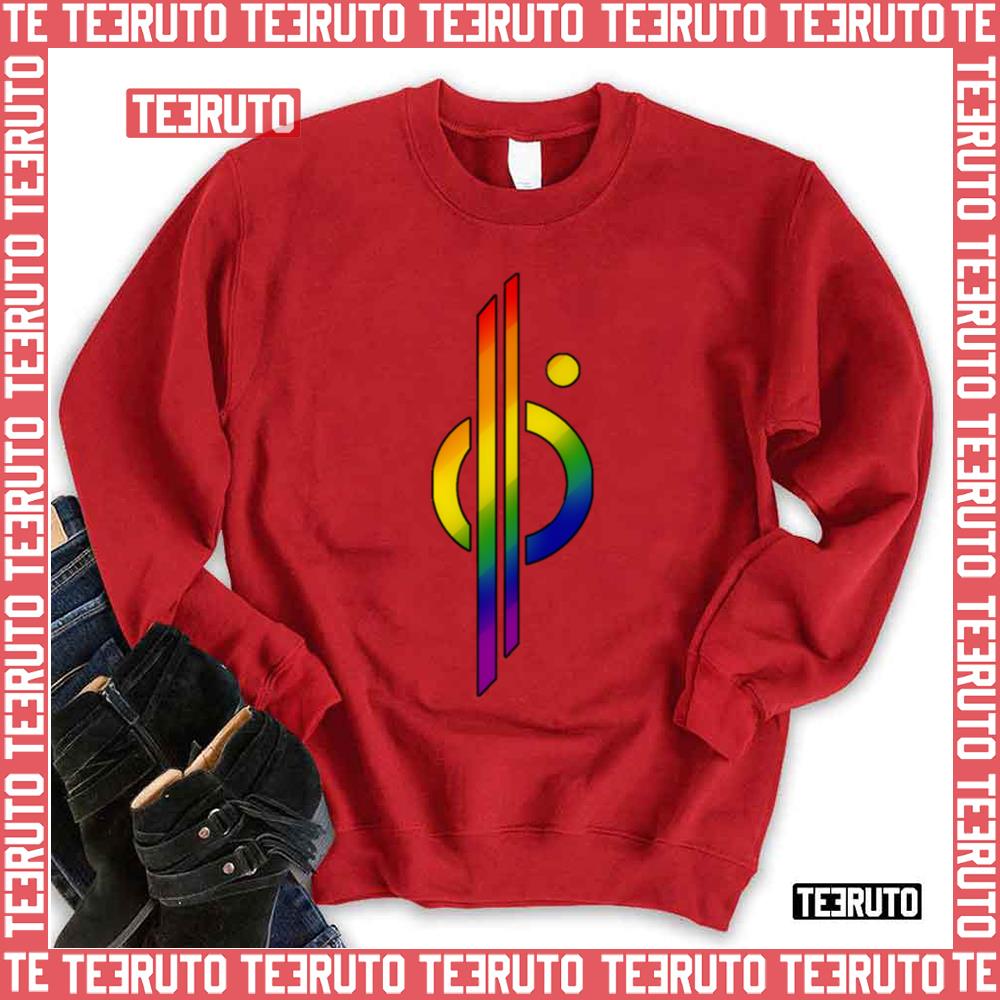 Copy Of Halcyon Starship Logo Rainbow Unisex Sweatshirt
