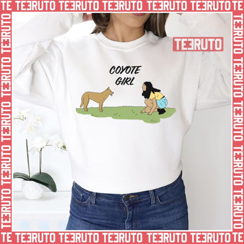 Coyote Girl Design Never Have I Ever Unisex Sweatshirt