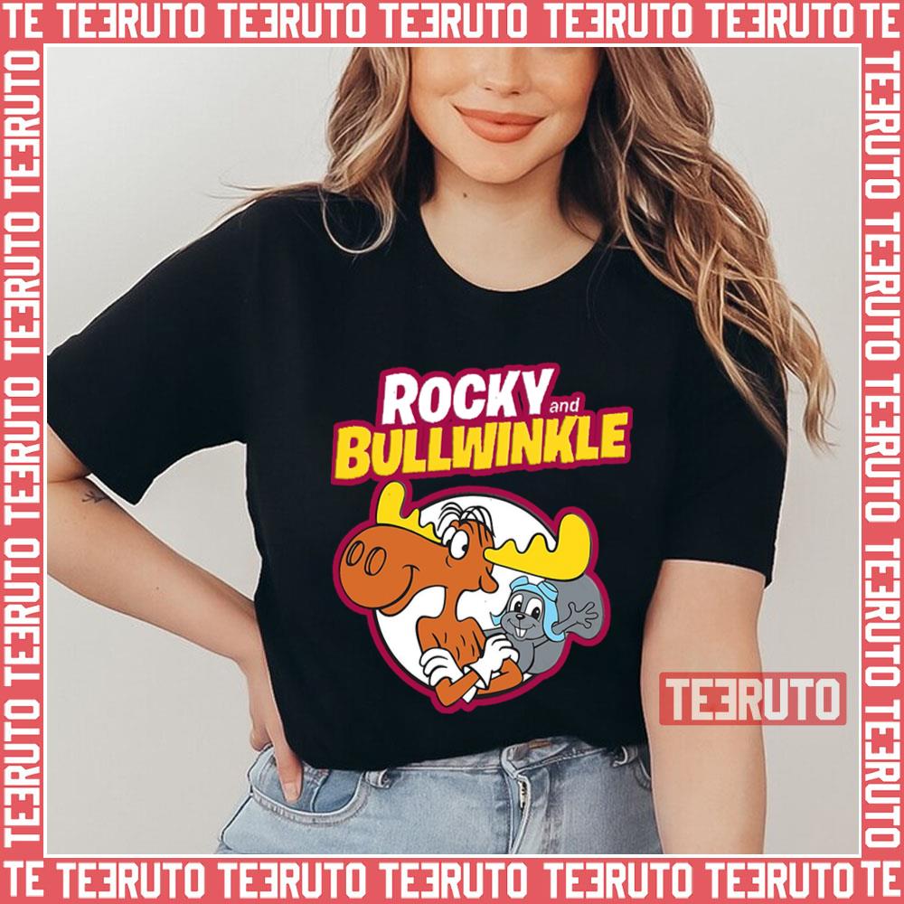 Cute Love Rocky And Bullwinkle Unisex T-Shirt