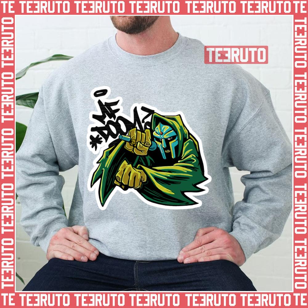 Mf Doom Rapper On The Mic Unisex Sweatshirt