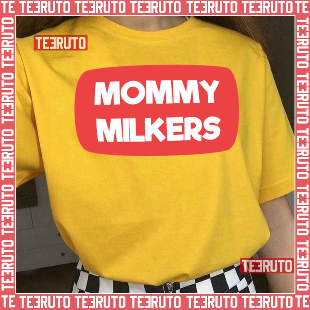 Mommy Milkers Red Tag Unisex T-Shirt
