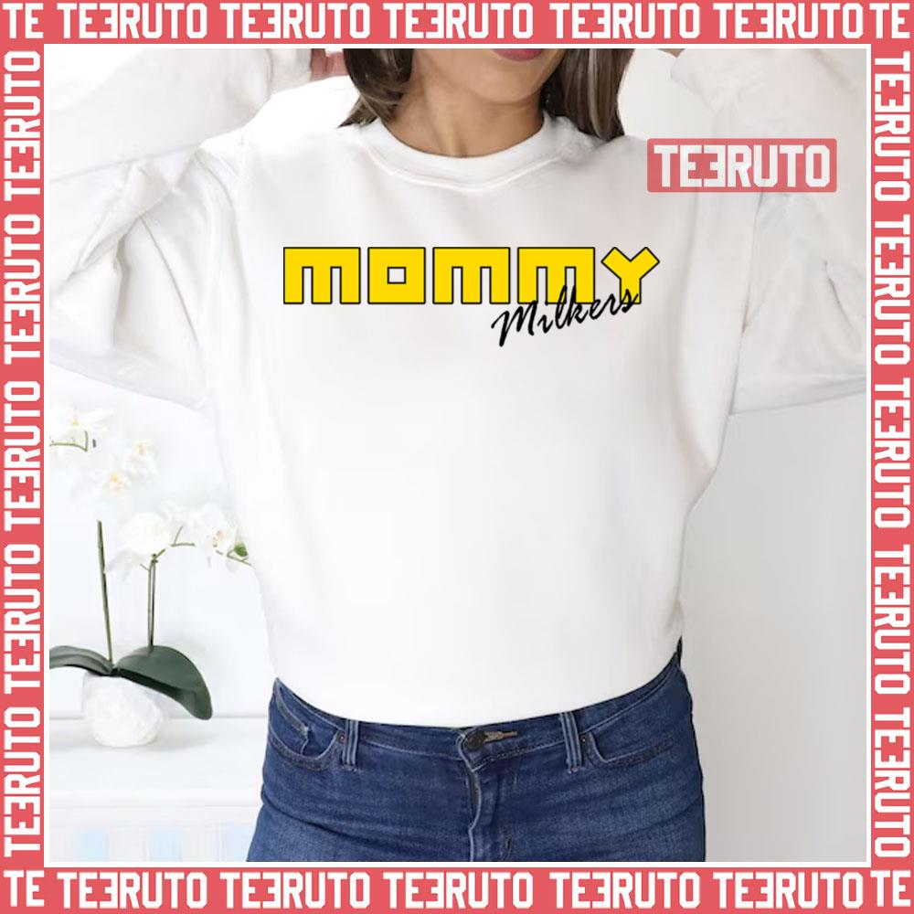 Mommy Milkers Yellow Logo Unisex Sweatshirt