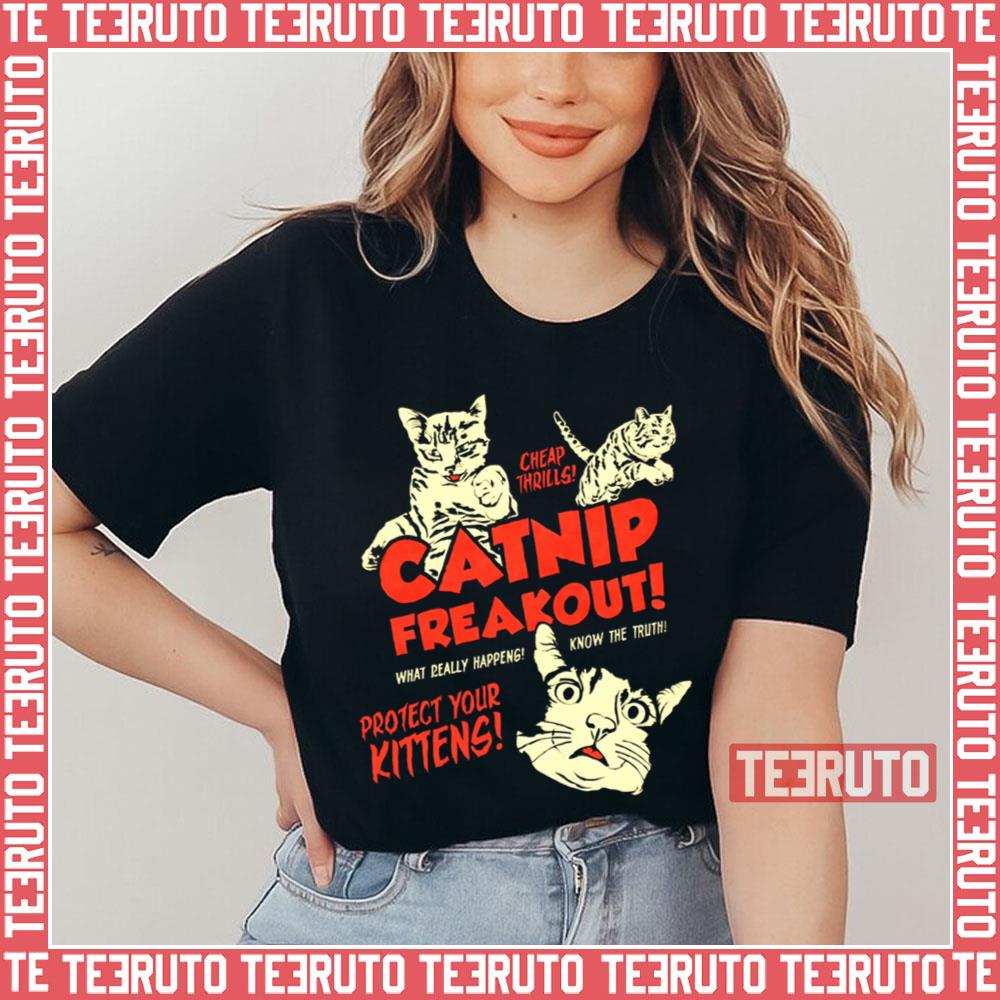 New Catnip Madness Horror Art Unisex T-Shirt