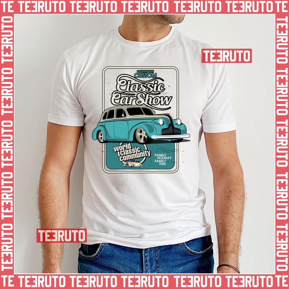 Old Car Premium Vintage Car Unisex T-Shirt