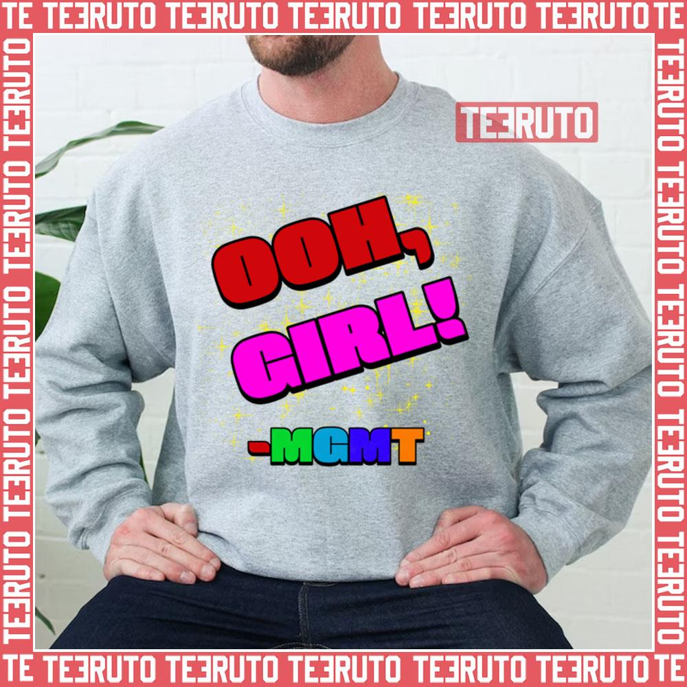 Ooh Girl Colored Text Mgmt Unisex Sweatshirt