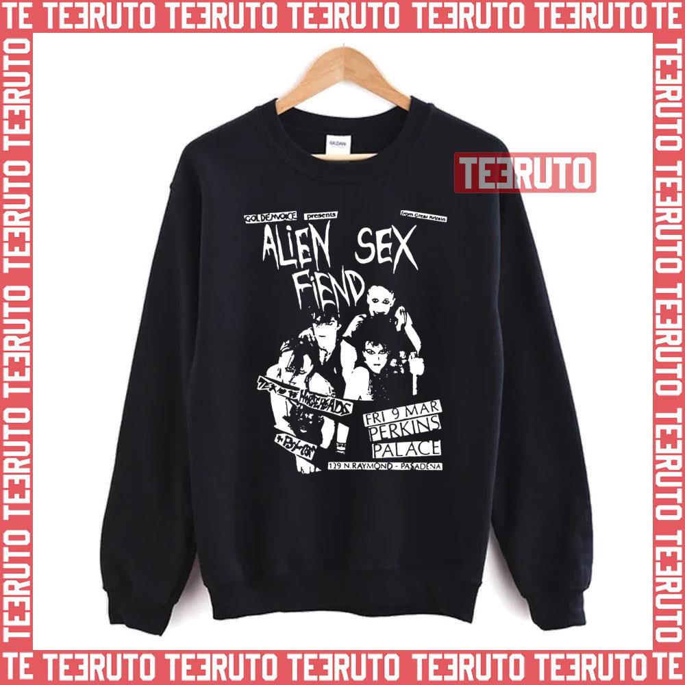 Palace Alien Music Alien Sex Fiend Unisex Sweatshirt