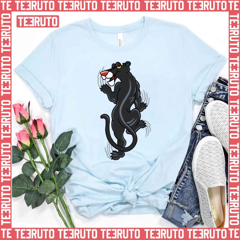 Panther Tattoo Pink Black Panther Unisex T-Shirt
