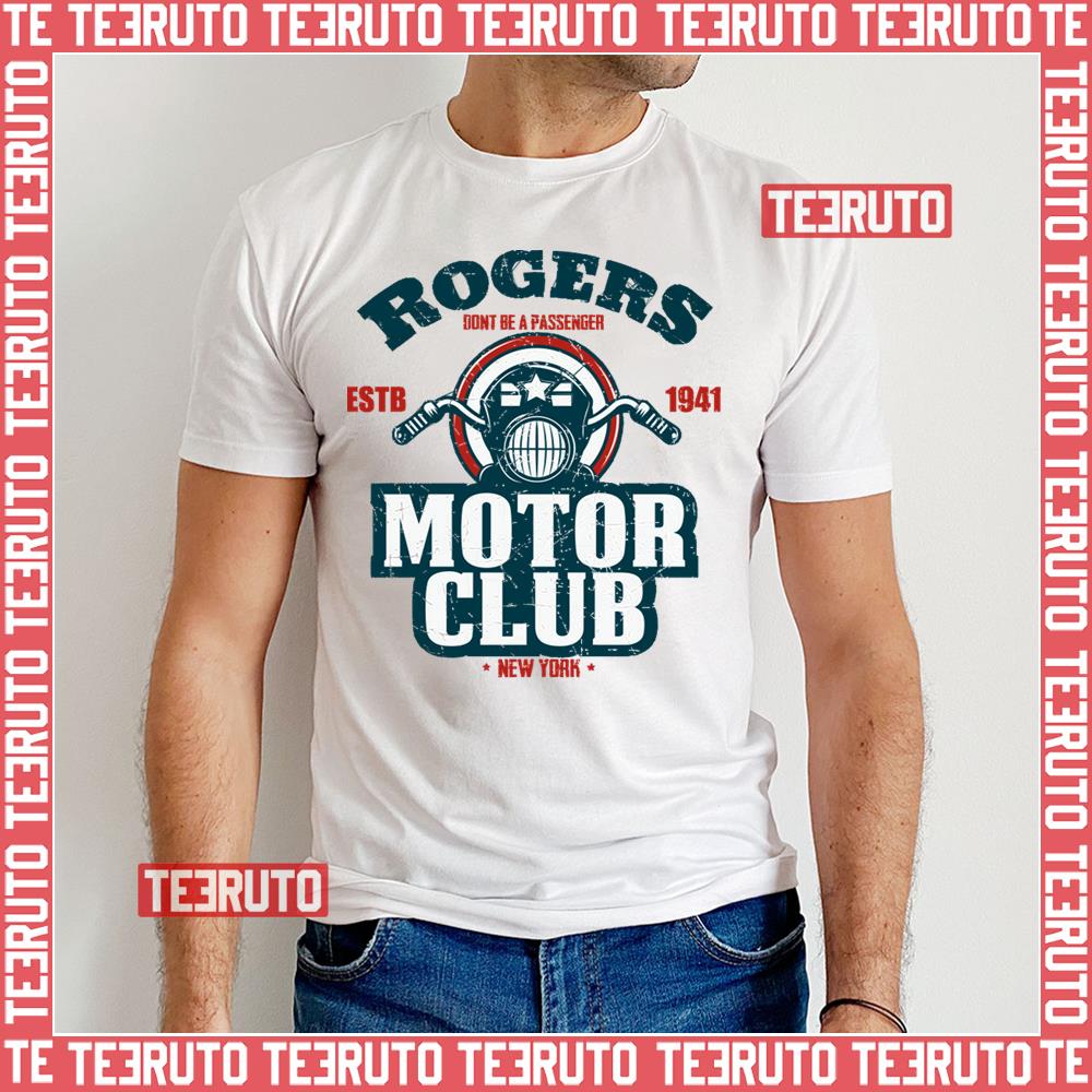 Rogers Motor Club Captain America Unisex T-Shirt