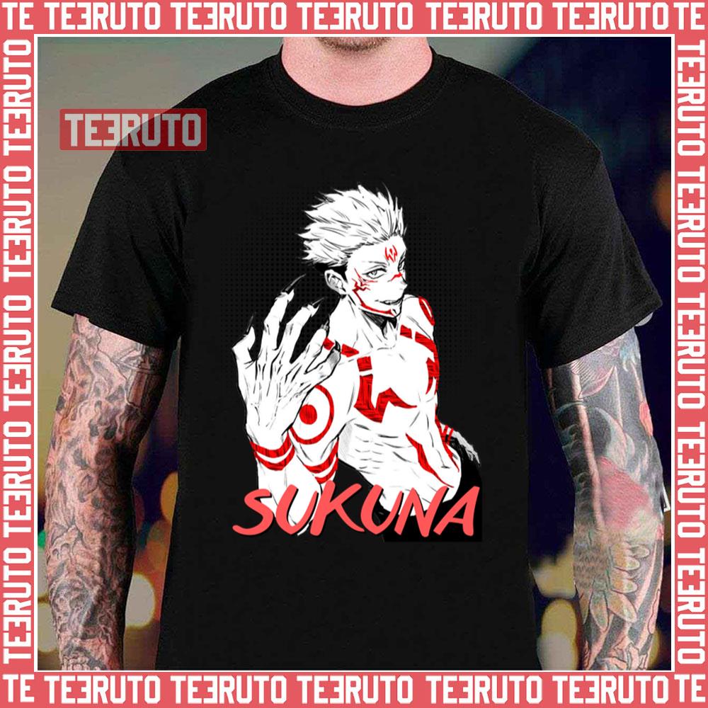 Ryomen Sukuna Manga Art Jujutsu Kaisen Unisex T-Shirt - Teeruto