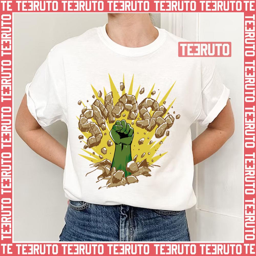Smash Comic Design The Hulk Unisex T-Shirt