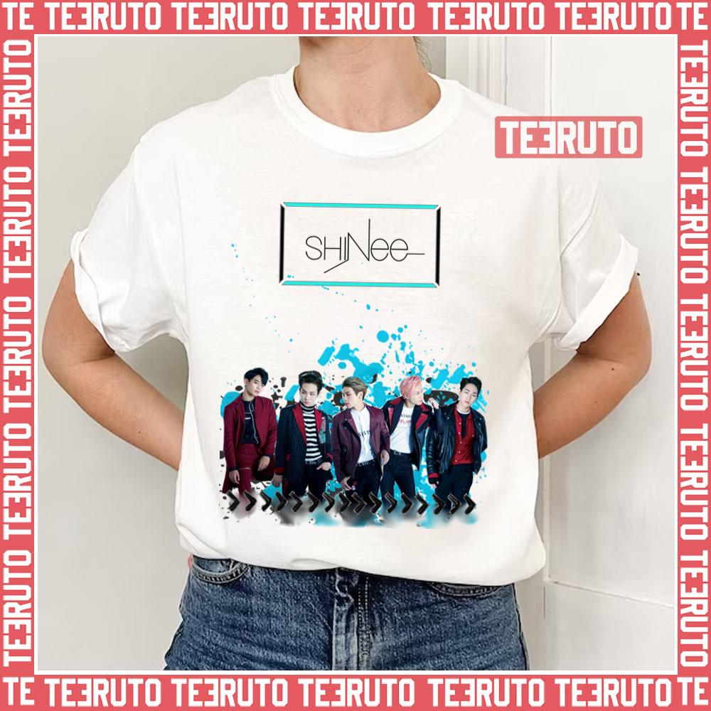 Splat Shinee Kpop Band Unisex T-Shirt