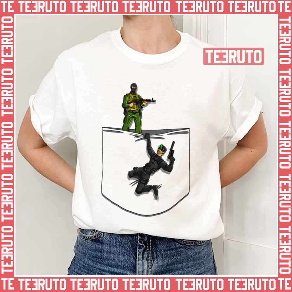 Splinter Cell Pocket Mass Effect Unisex T-Shirt