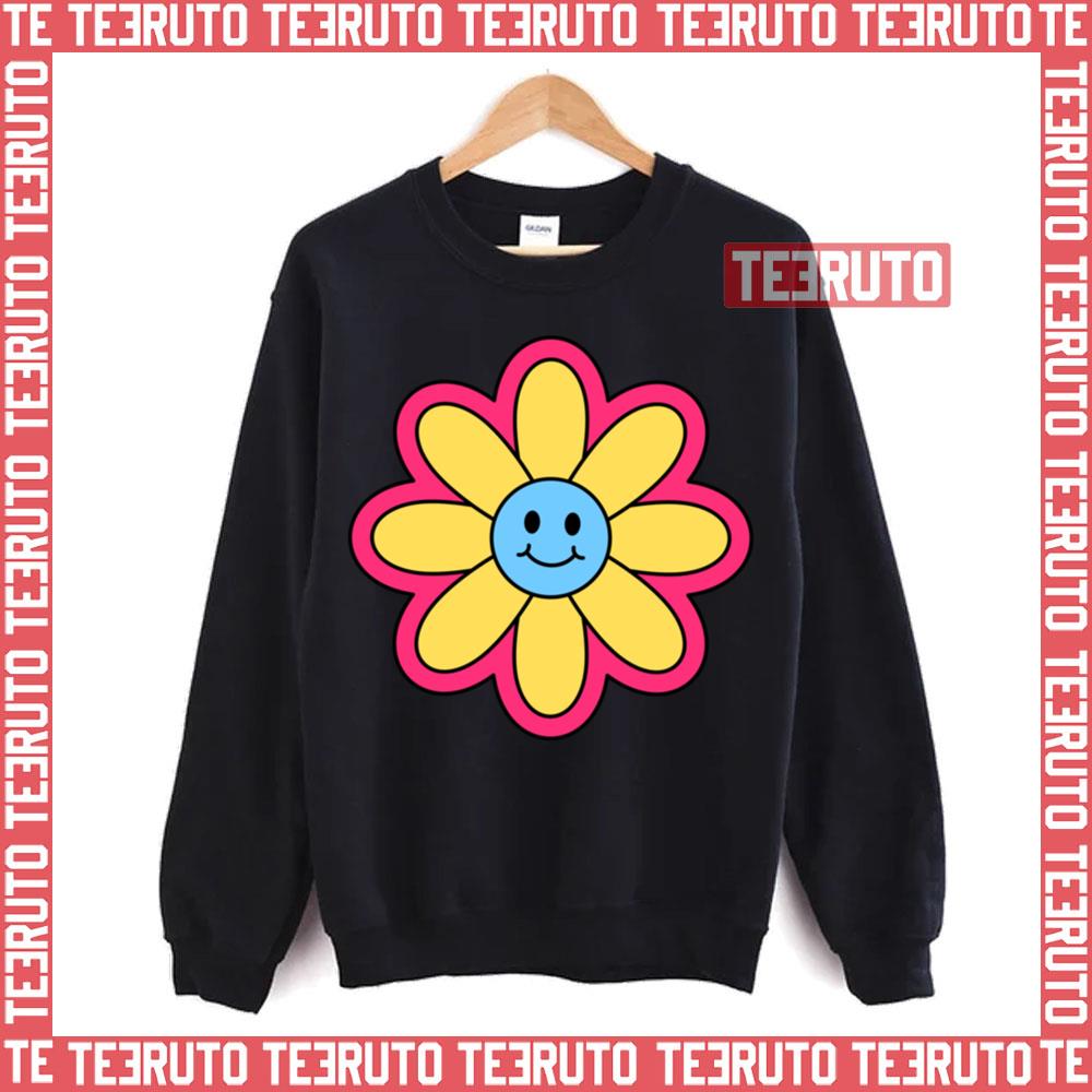 Subtle Pansexual Pride Flag Cute Discreet Pan Flower Lgbtq Unisex Sweatshirt