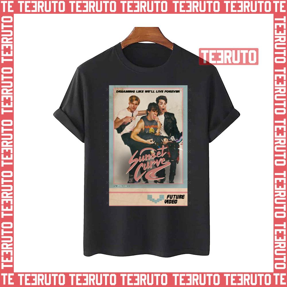 Sunset Curve Concert Vhs Unisex T-Shirt