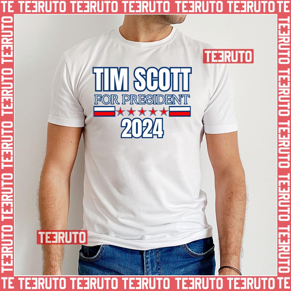 Support Tim Scott For President 2024 Unisex T-Shirt