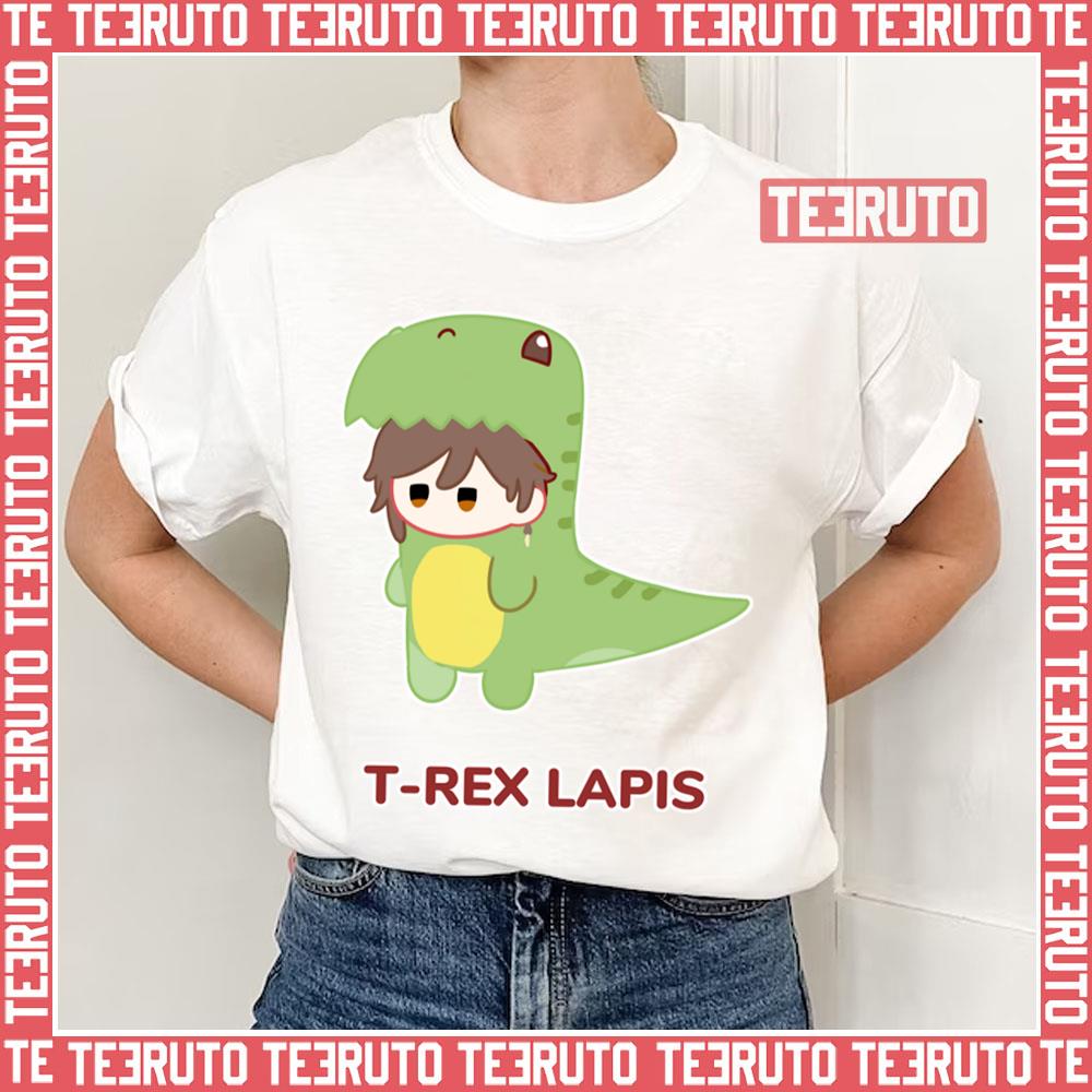 T Rex Lapis Zhongli Genshin Impact Unisex T-Shirt