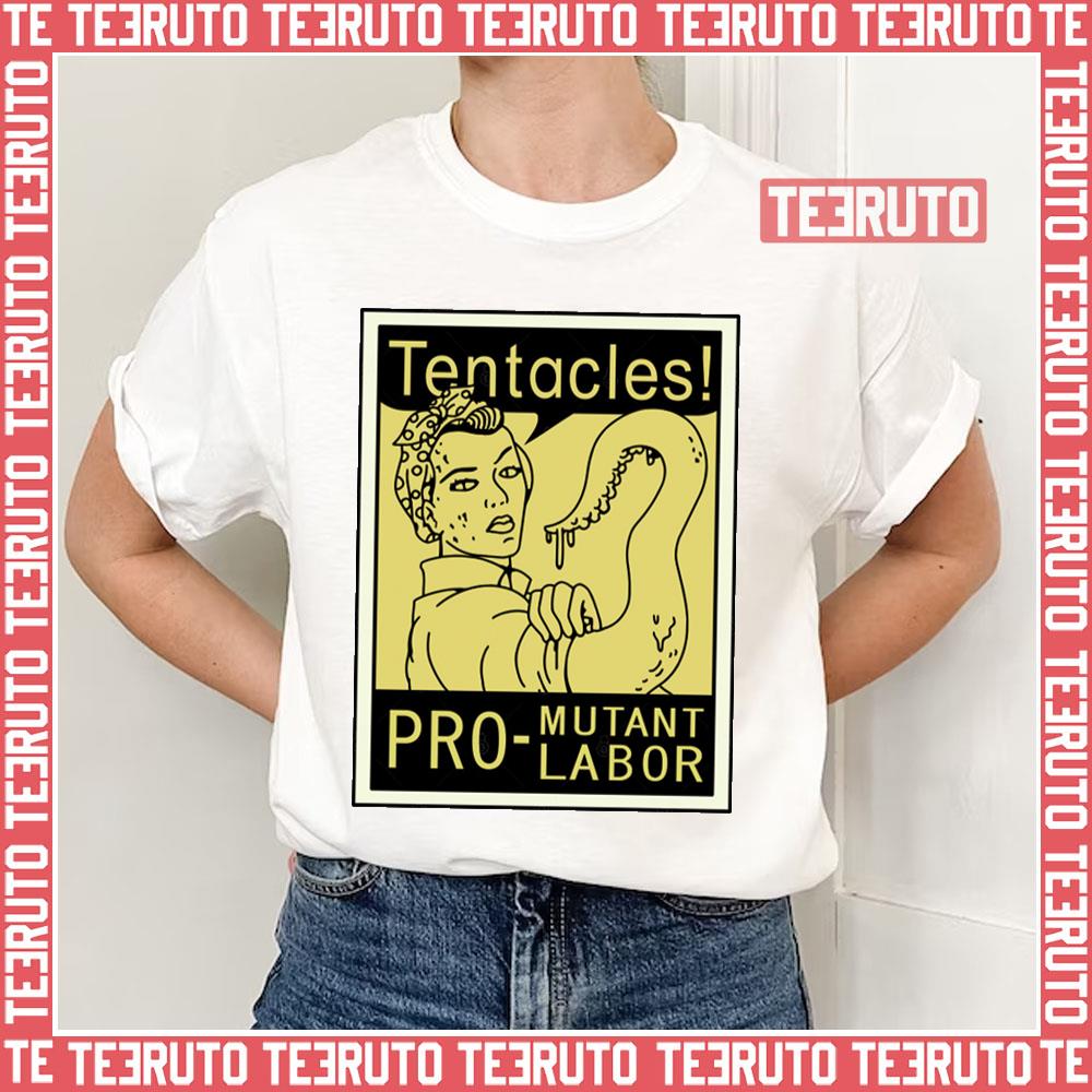 Tentacles Graphic Ugly Americans Office Unisex T-Shirt