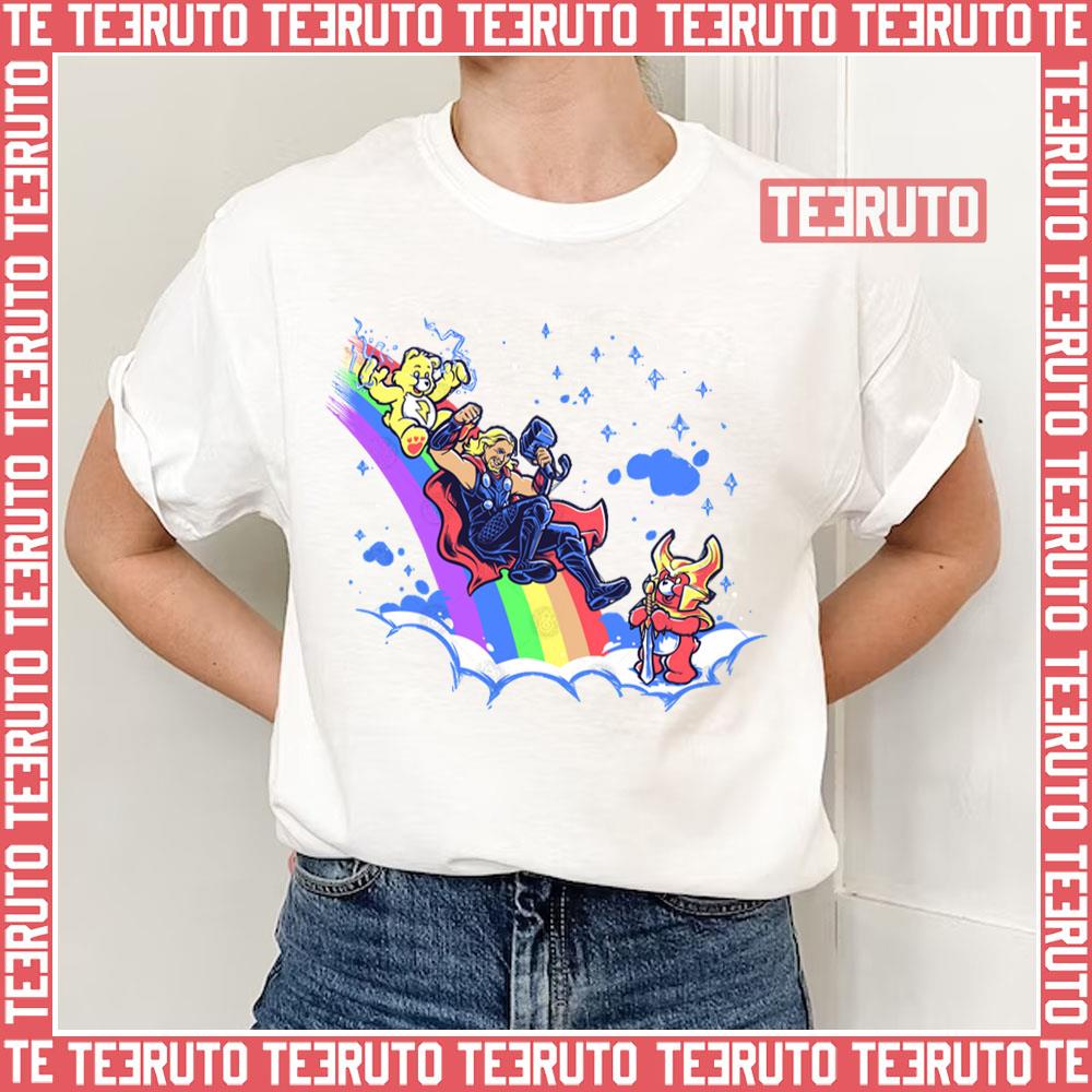 The Carefrost Bridge Pride Month Thor Unisex T-Shirt