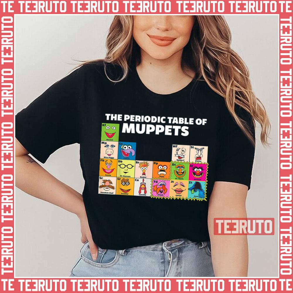 The Muppets Periodic Table Of The Muppets Unisex T-Shirt