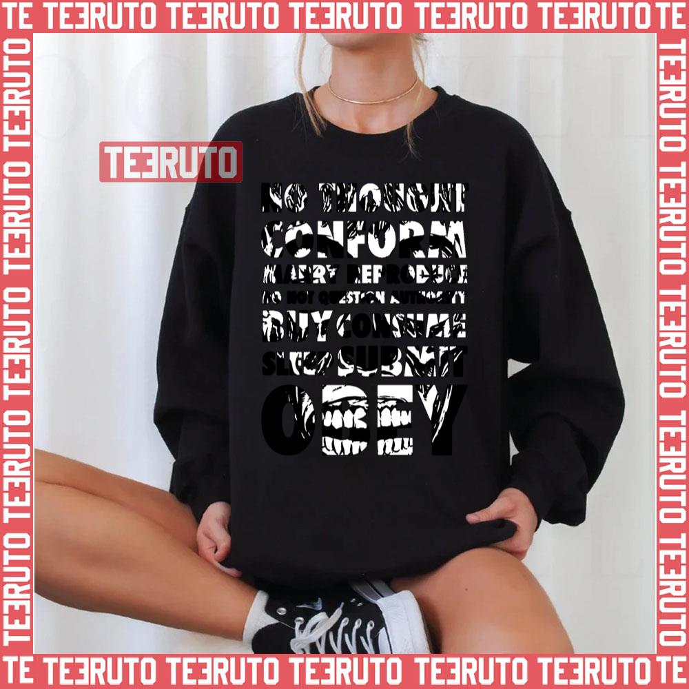 They Live Black And White Unisex Sweatshirt