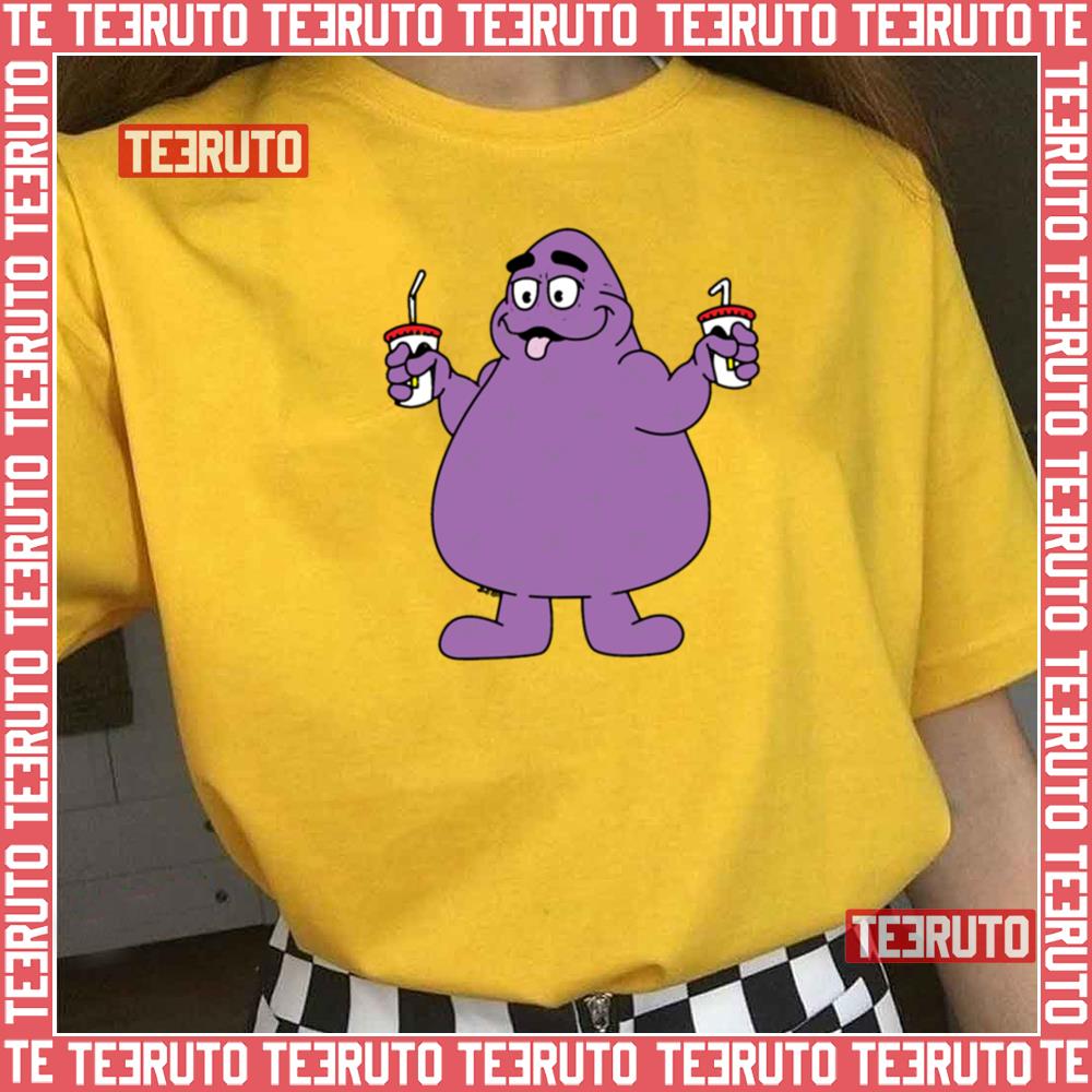 Thirsty Grimace Loves Drink Unisex T-Shirt