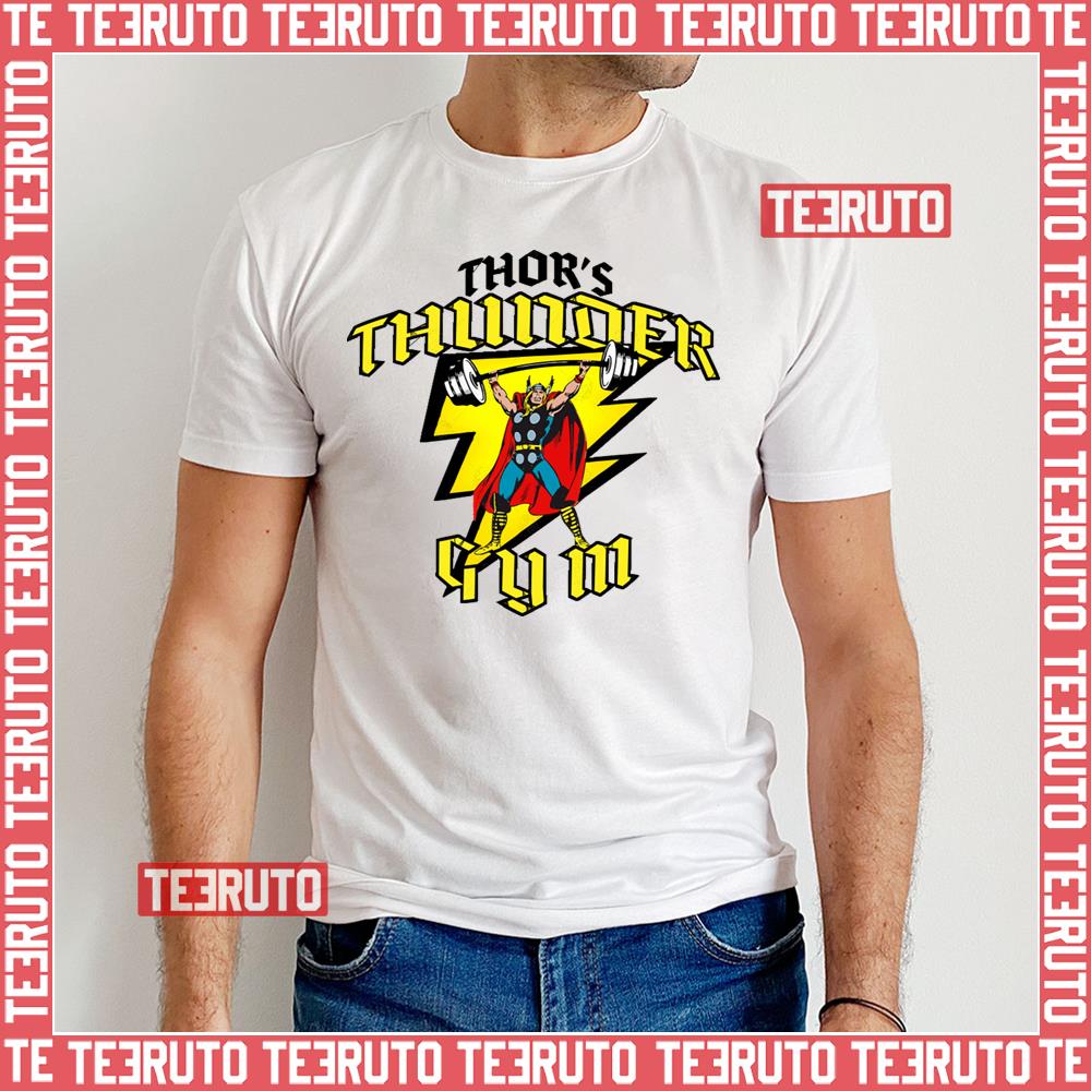 Thor’s Thunder Gym Logo Bodybuilding Unisex T-Shirt