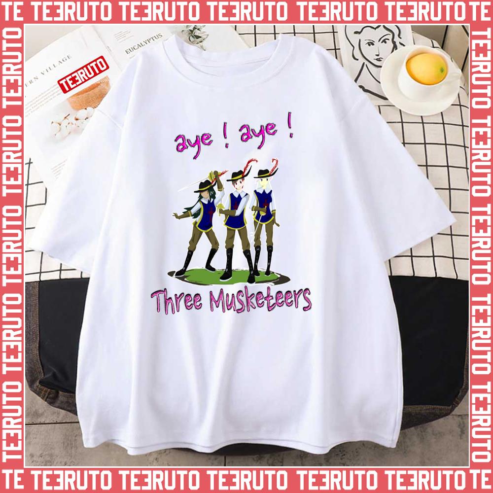 Three Musketeers Ppcocaine Art Unisex T-Shirt