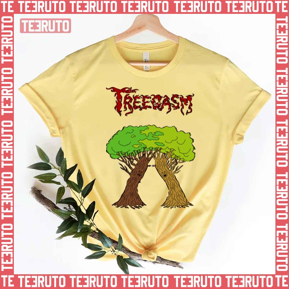 Treegasm With Text Ugly Americans Unisex T-Shirt