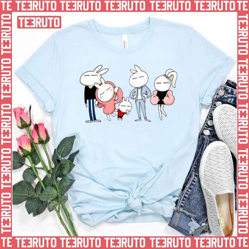 Tuzki Family Unisex T-Shirt