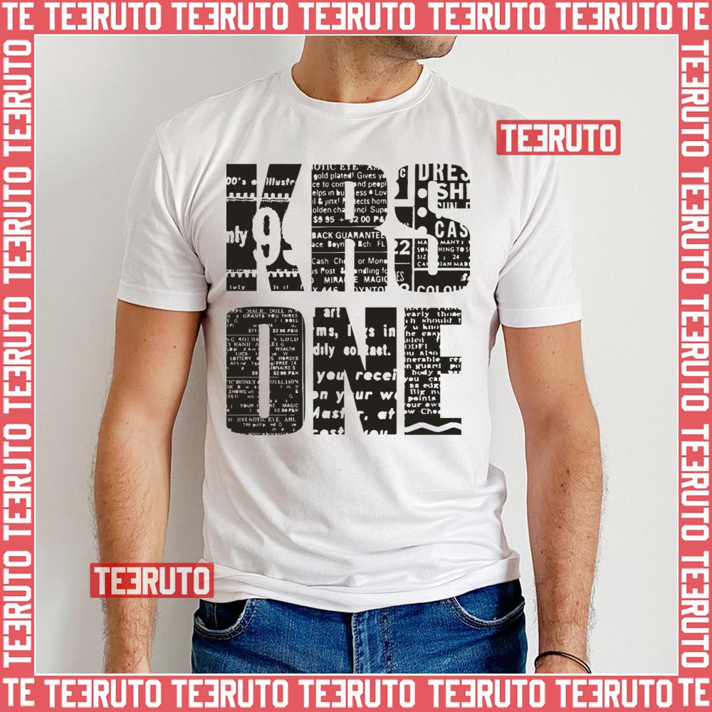 Typographic Logo Krs One Unisex T-Shirt