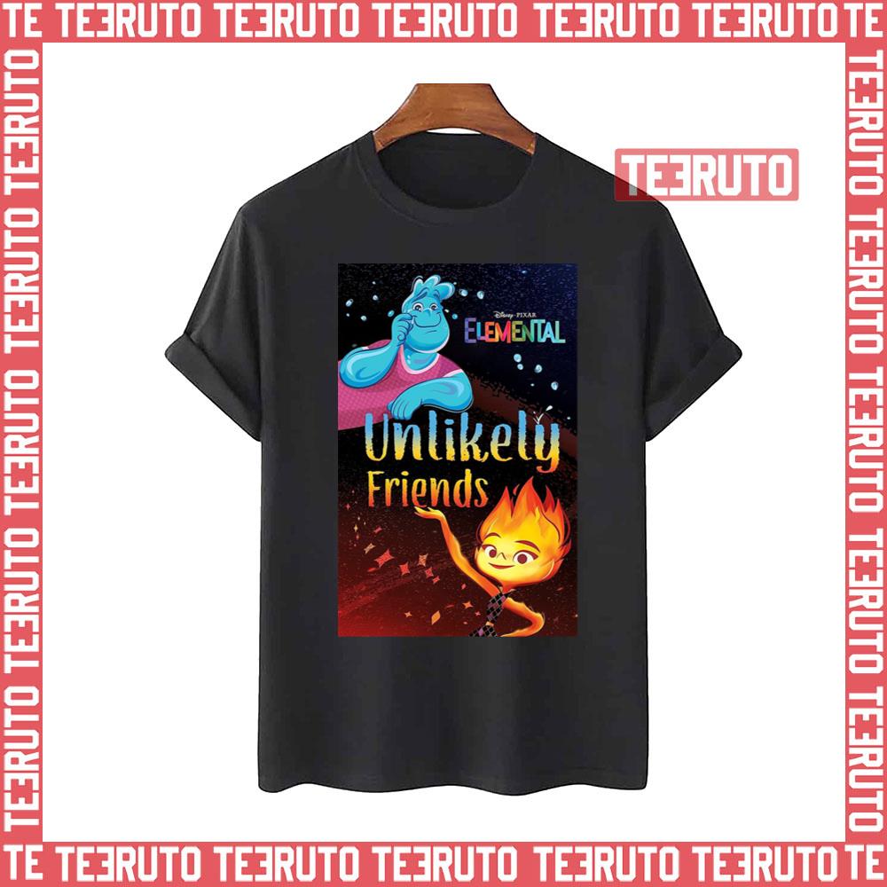 Unlikely Friends Elemental 2023 Unisex T-Shirt