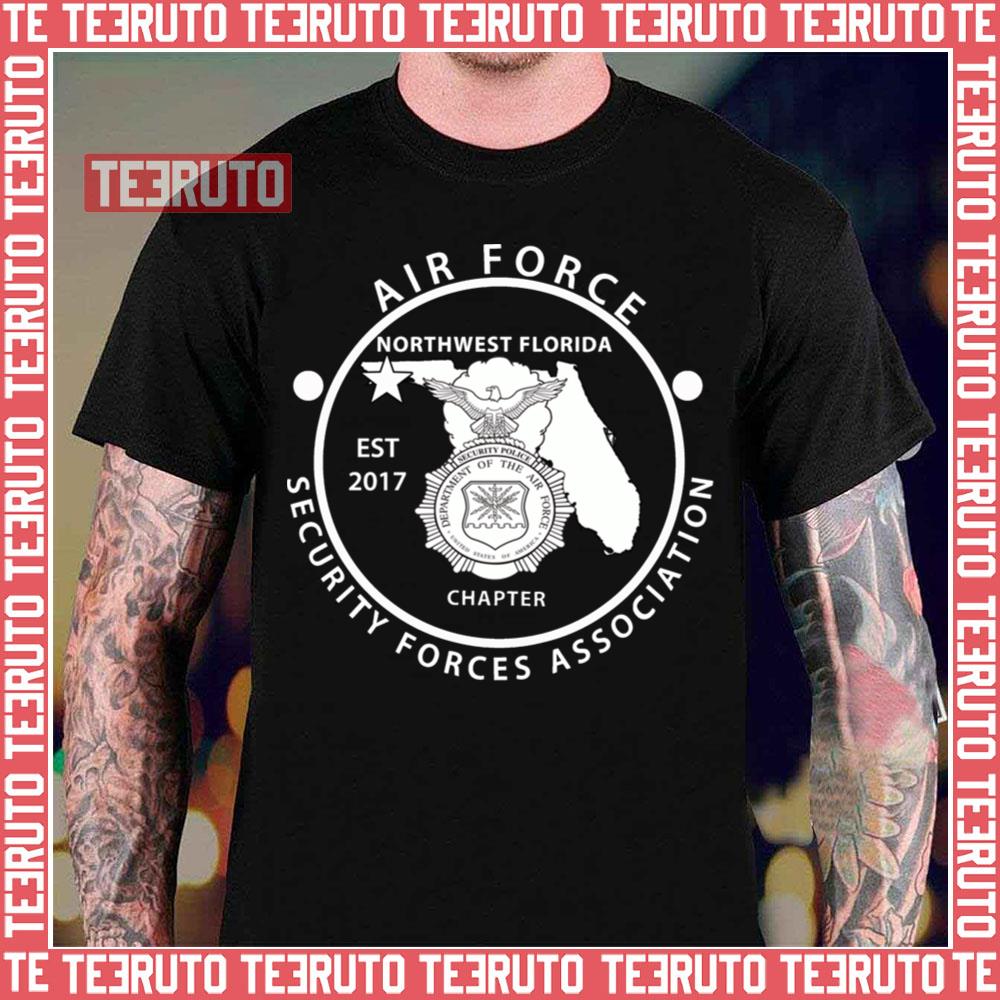 Usaf Security Forces Association Northwest Florida Unisex T-Shirt