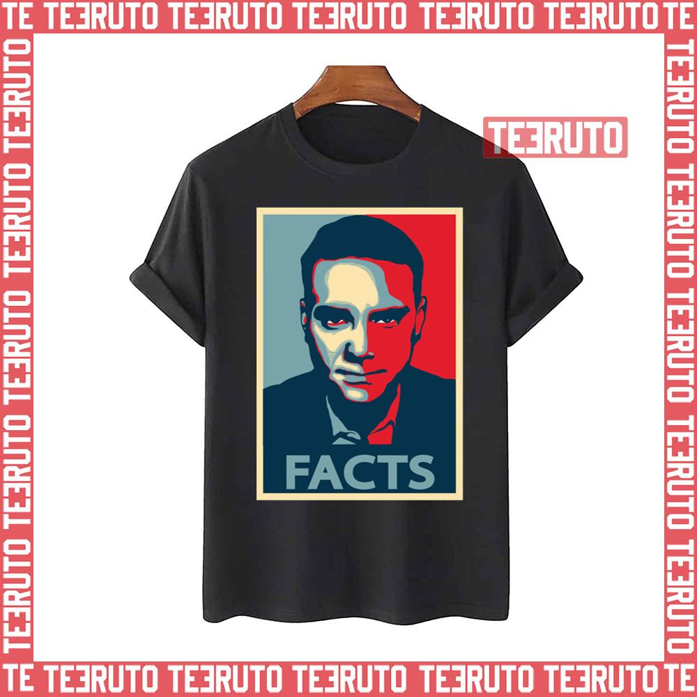 Vintage Ben Shapiro Facts Portrait Unisex T-Shirt