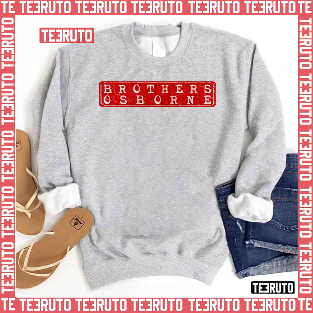 Vintage Retro Plate Brothers Osborne Unisex Sweatshirt