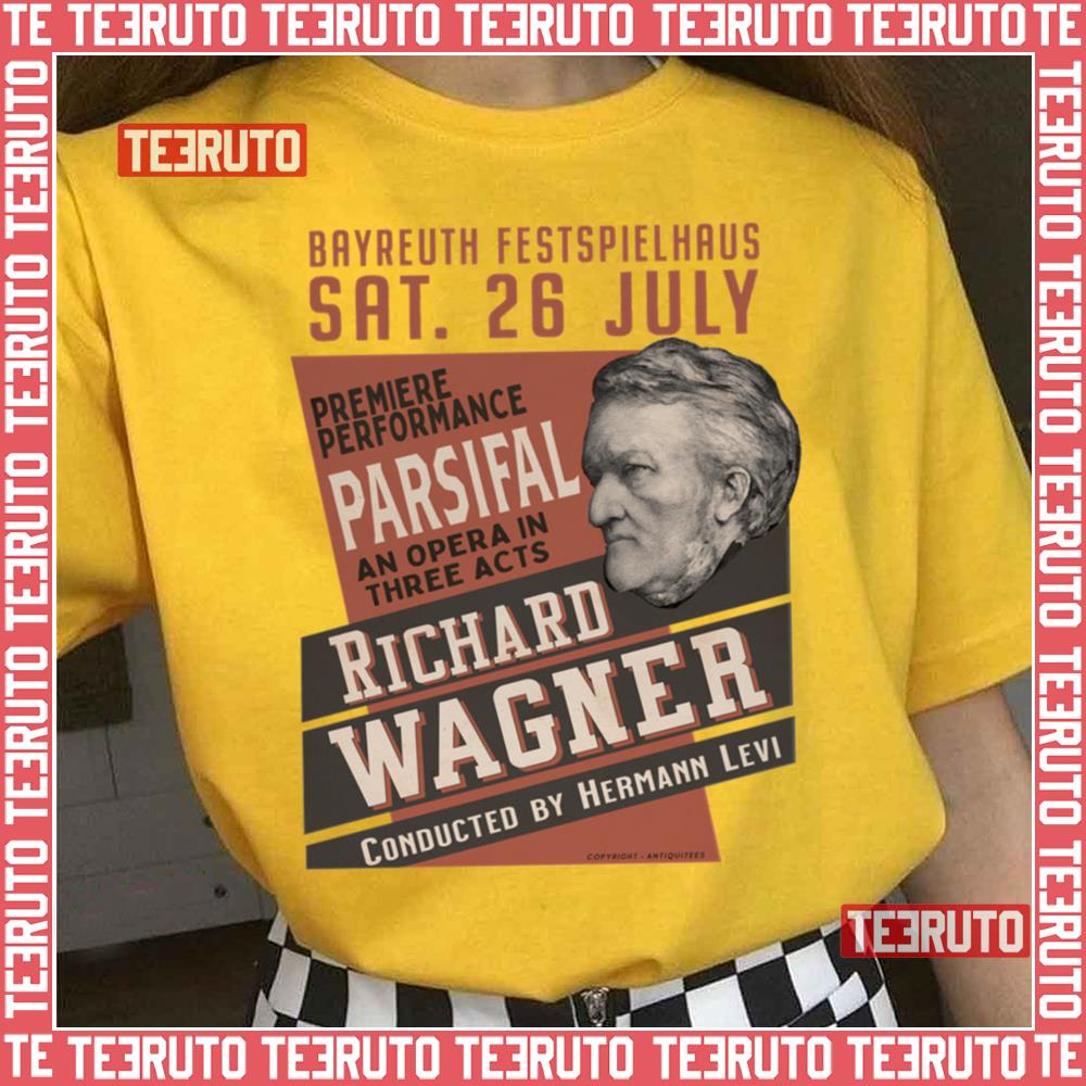 Wagner Parsifal Premiere Posterbayreuth Unisex T-Shirt