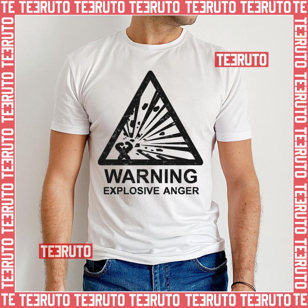 Warning Explosive Anger The Hulk Unisex T-Shirt