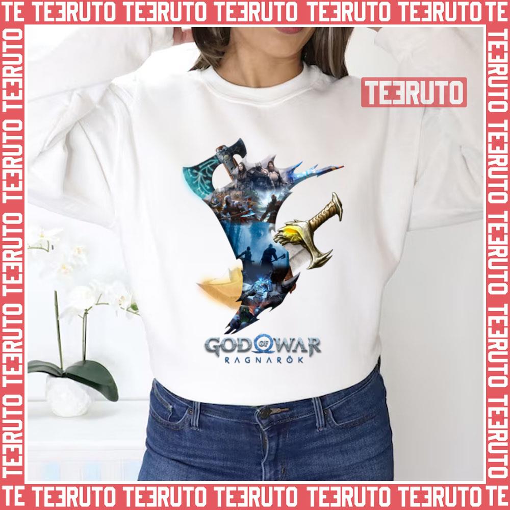 Weapons God Of War Ragnarok Unisex Sweatshirt