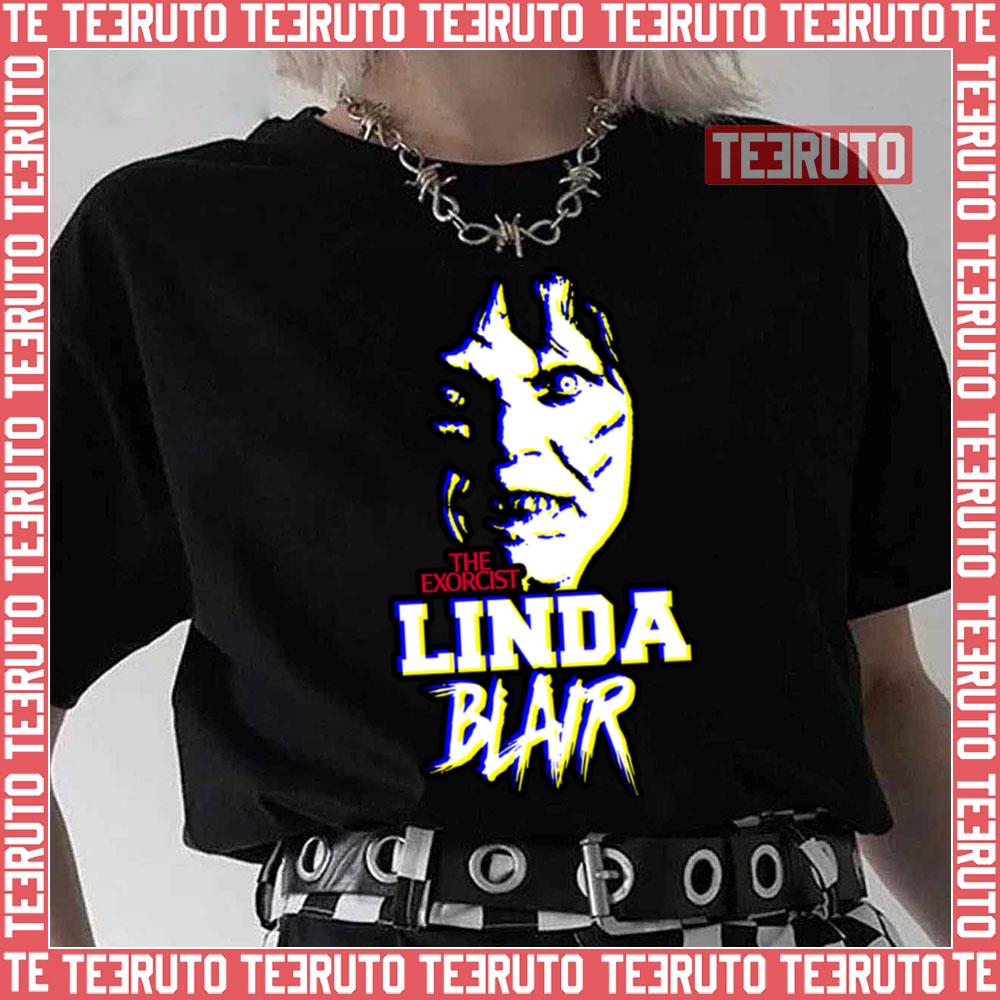 White Horror Linda Blair The Exorcist Unisex T-Shirt