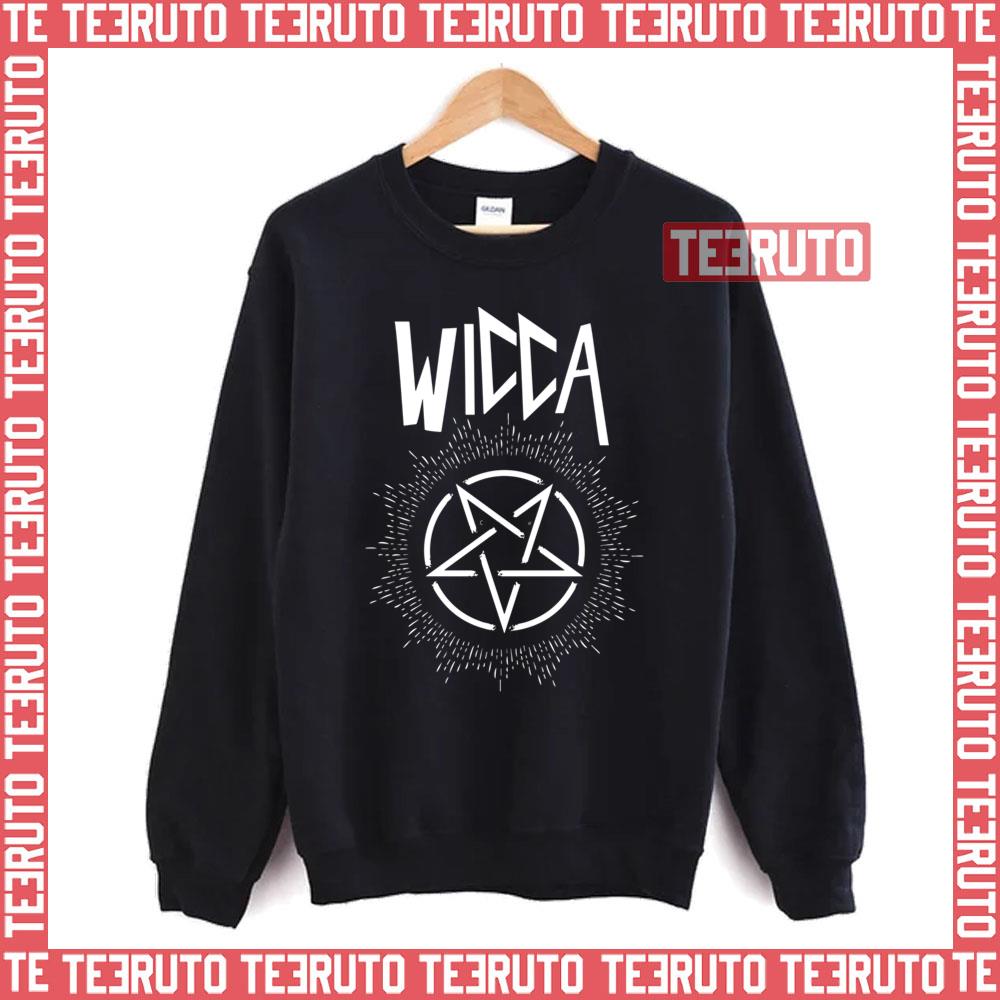 Wicca Inverted Pentagram Hex Girls Unisex Sweatshirt