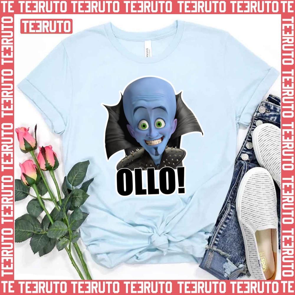 Will Ferrell Ollo Hello Megamind Unisex T-Shirt