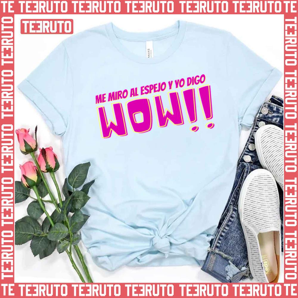 Wow Bryant Myers Pink Text Unisex T-Shirt